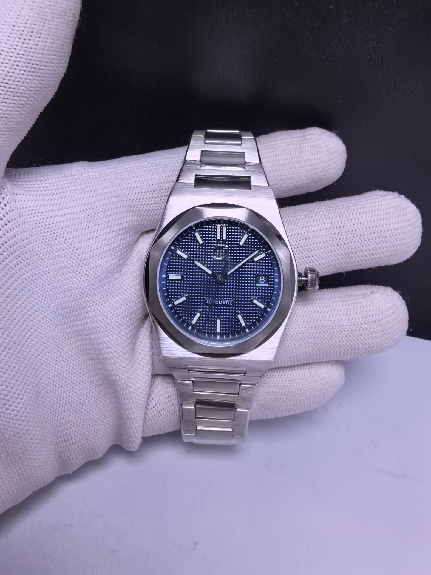 2025 New BETTIMER Men's Automatic Mechanical Watches PT5000 Sapphire Glass Luxury Sport 10Bar Clock BWG-9 B8001 V2 38.5mm