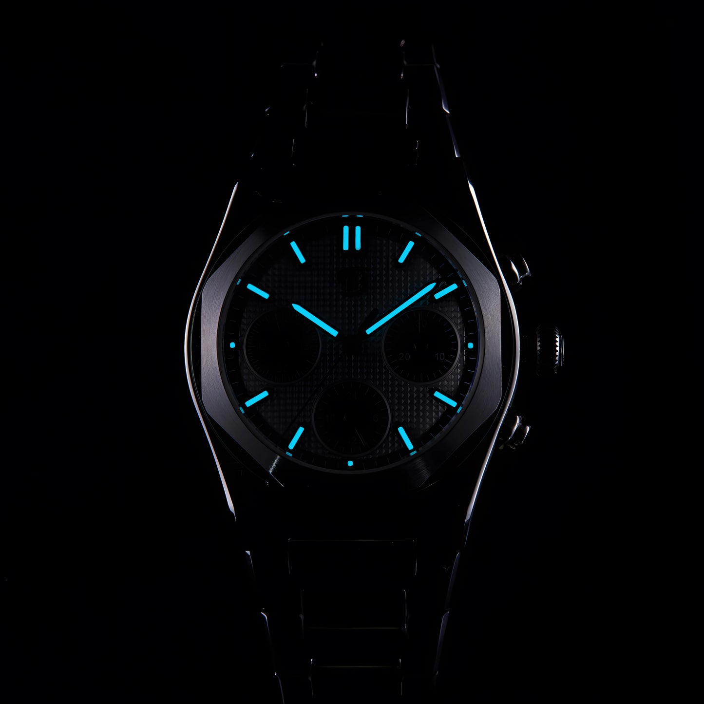 2024 New BETTIMER 38.5MM Men's Mechanical Watches ST1903 Fashion Chronograph Stainless Steel Sapphire Waterproof BWG-9 Clock